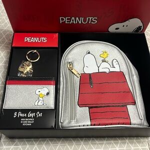 Peanuts backpack purse